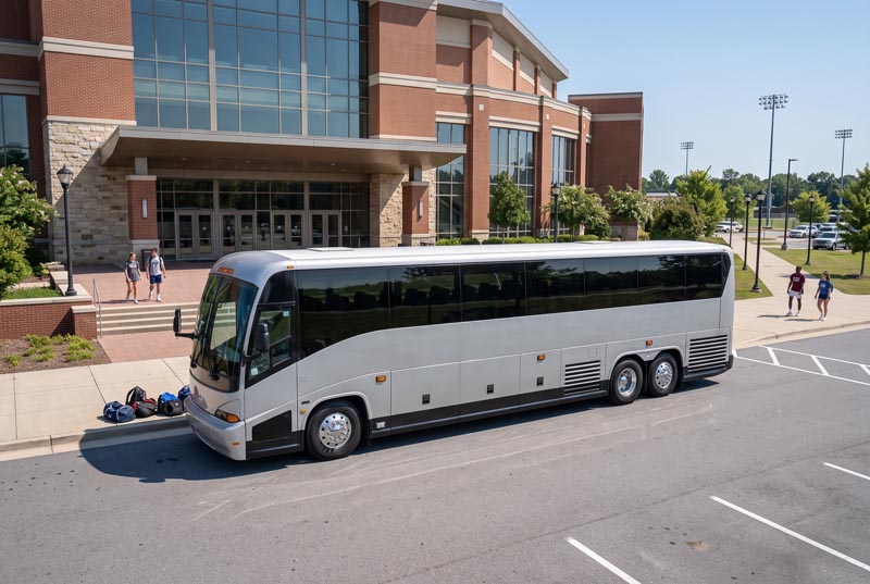 Sports Team Charter Bus Rentals in Everett, WA